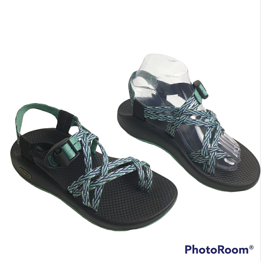 Chaco ZX/2 Classic outdoors adjustable Sandal slip-on double straps size 8